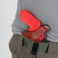 EDS Holster For Taurus Judge 3 inch 45 Colt / 410 Revolver Iwb Handmade Leather Gun Holsters