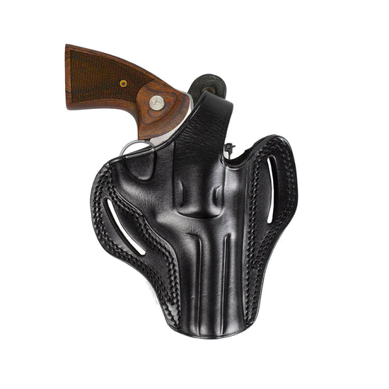 Colt King Cobra 357 Magnum 4 inch Revolver OWB Handmade Leather Gun Holster