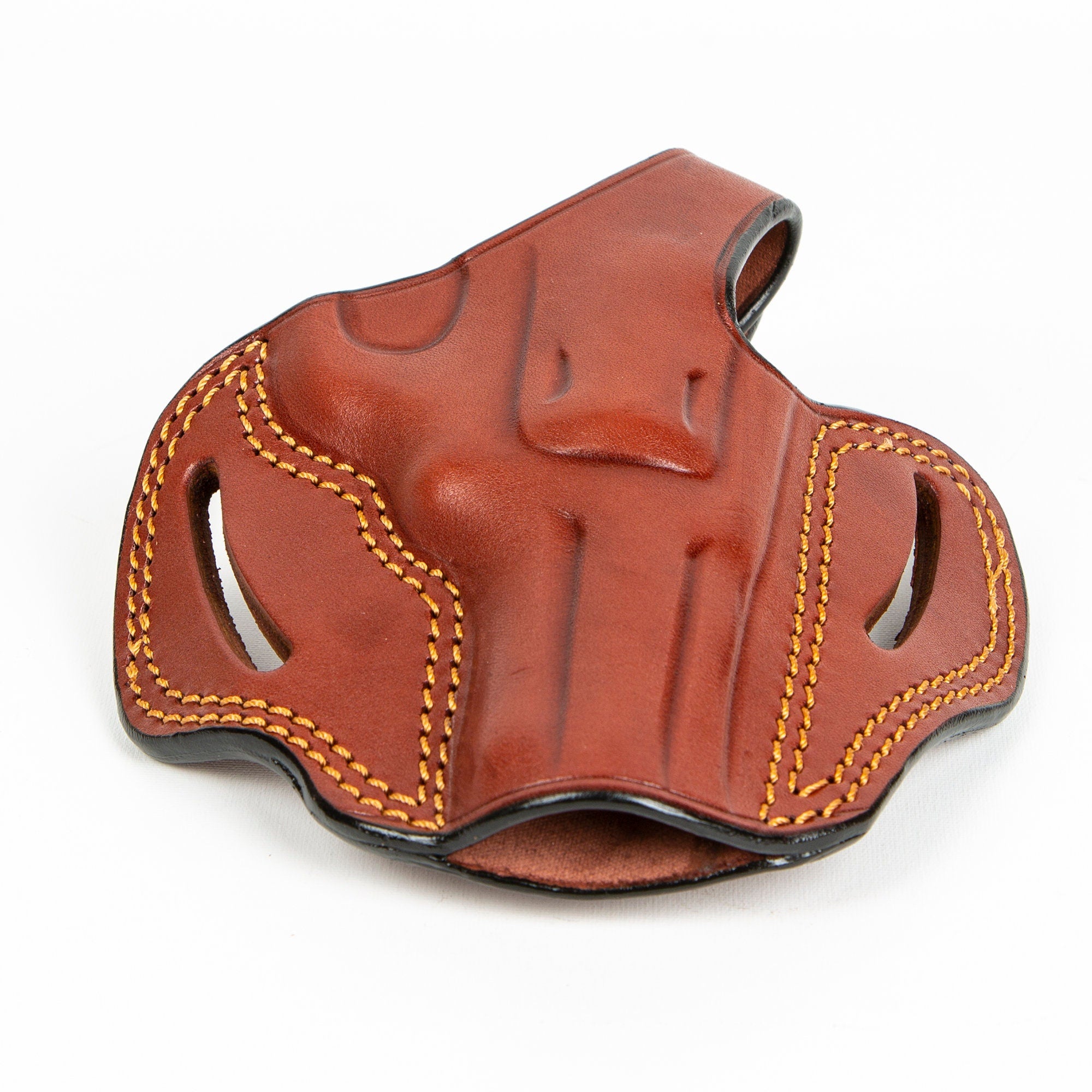 For Ruger SP101 3 inch Revolver 5 Shot OWB Handmade Leather Gun Holster