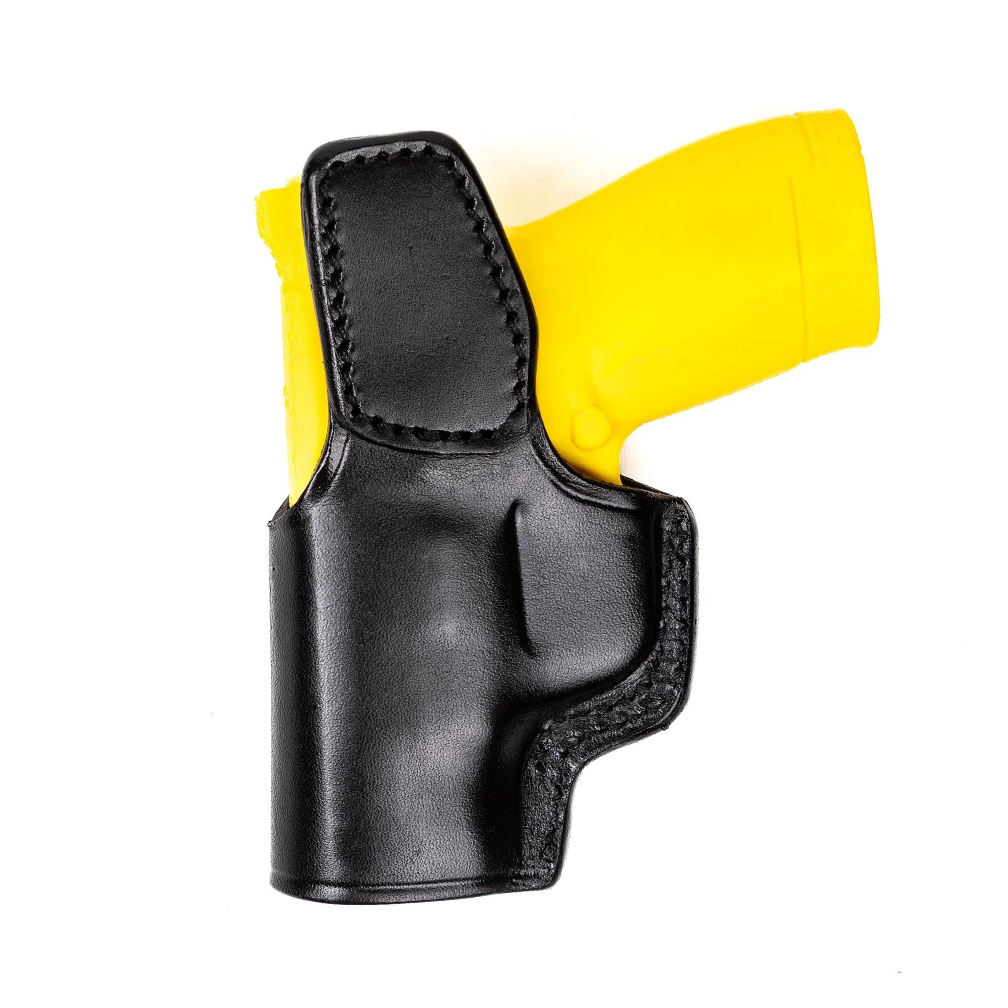 Leather IWB Holster for Smith Wesson M&P9 Shield Plus – Handmade Full Grain Concealed Carry Holster – EDS Holster