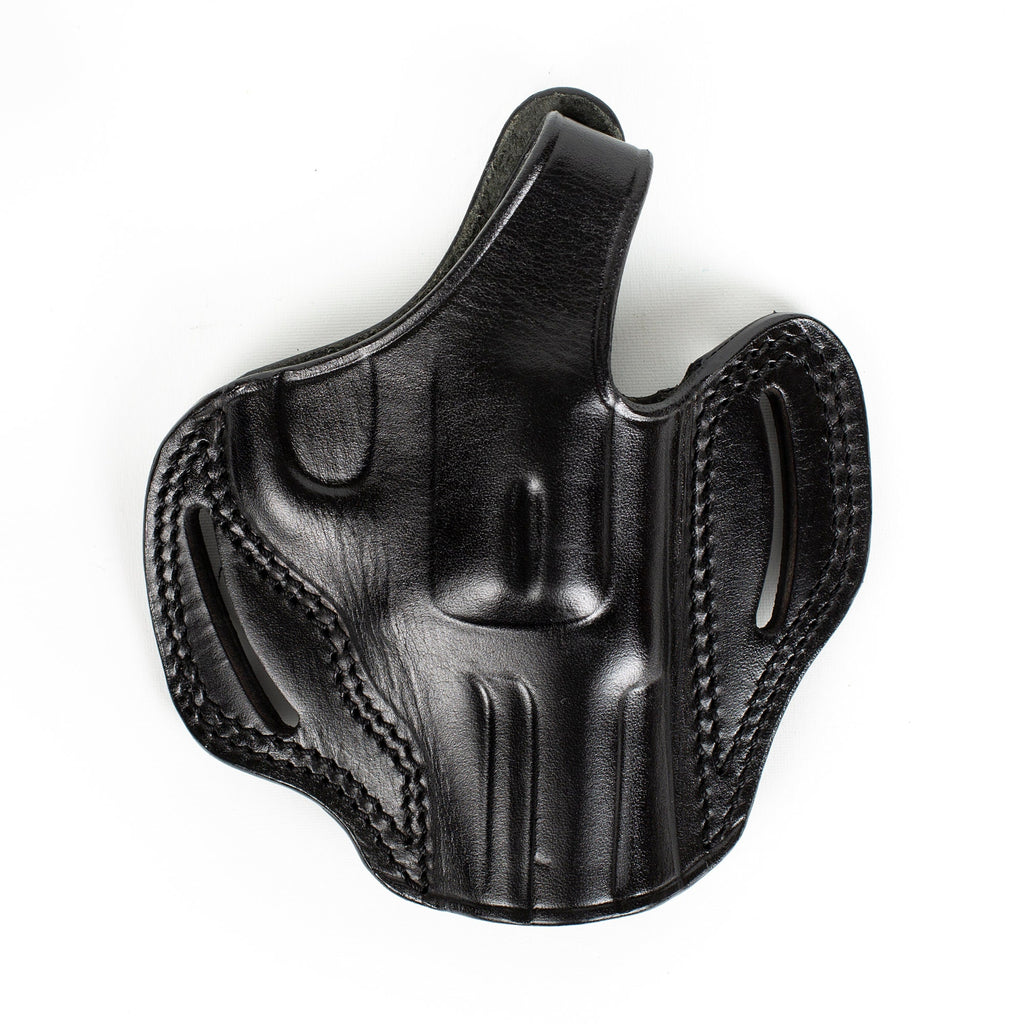 S&W 357 Magnum / 38 Special 3 inch Revolver OWB Handmade Leather Gun Holster