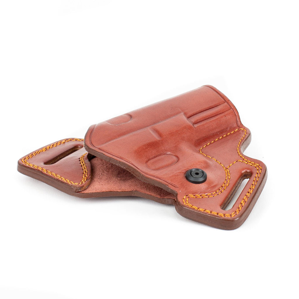 For Glock 45 9mm G45 Reddot (Optical Sight) Owb Combat Master Handmade Full Grain Leather Gun Belt Holster