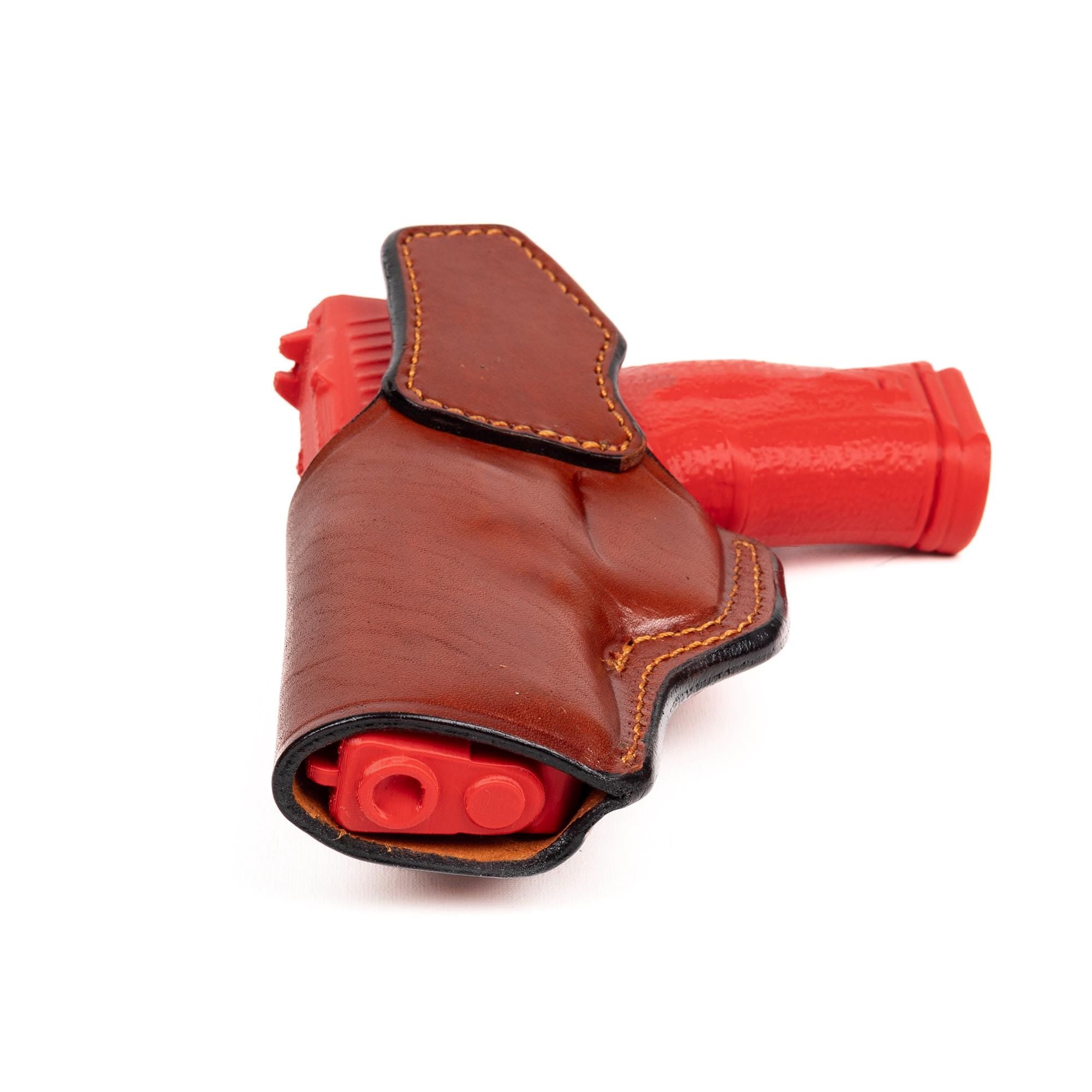 Tisas PX-9 Leather IWB Holster, Handmade Full Grain Leather Concealed Carry Holster, EDS Holster – Inside Waistband Clip On, Custom Fit