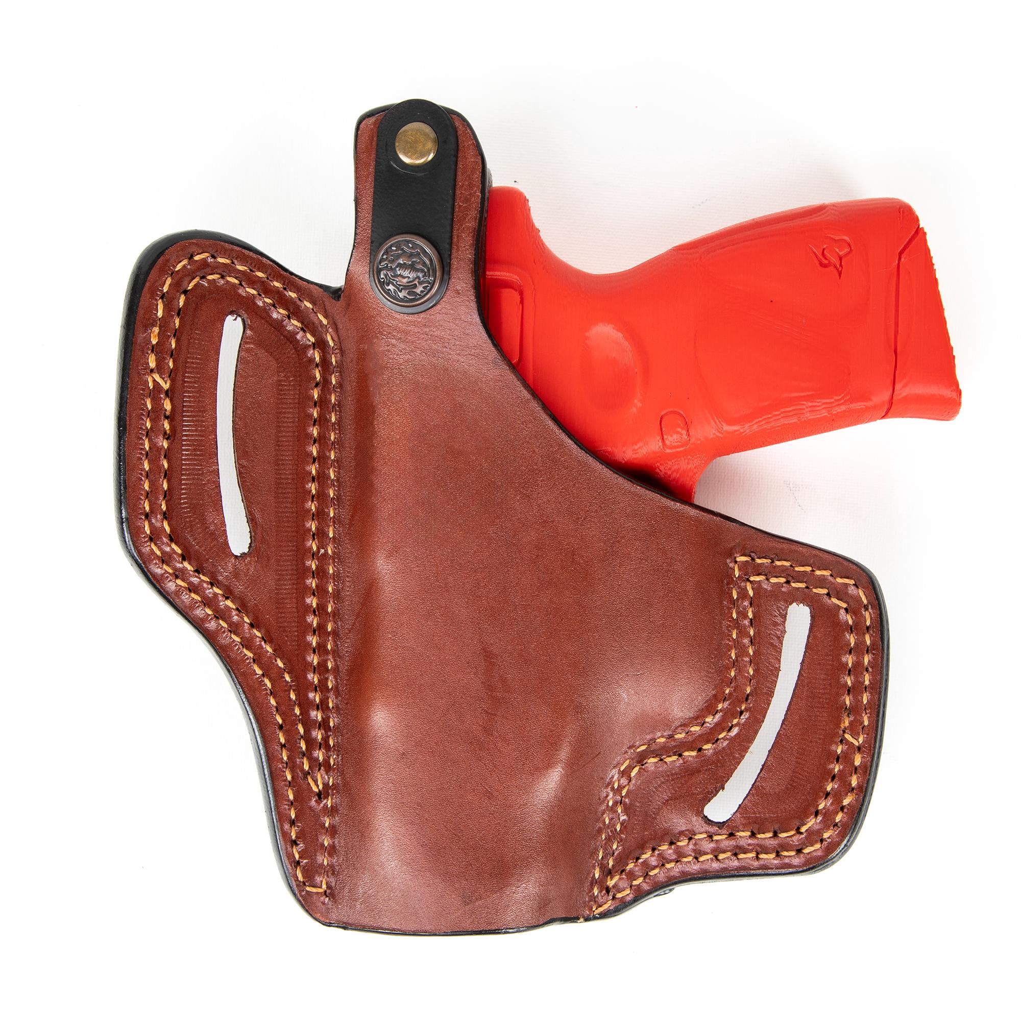 For Smith and Wesson CSX 3.1 inch Owb Handmade Leather Gun Belt Holsters