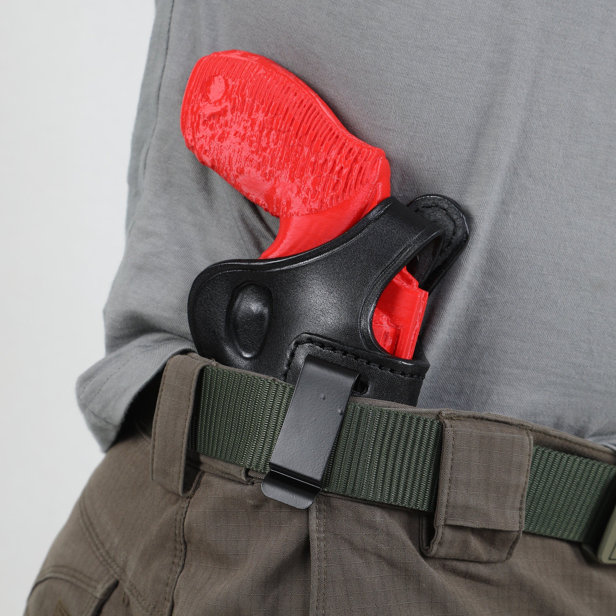 EDS Holster For Taurus Judge 3 inch 45 Colt / 410 Revolver Iwb Handmade Leather Gun Holsters