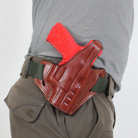EDS Holster For Beretta APX Centurion 9mm 40sw Owb Handmade Leather Gun Holsters