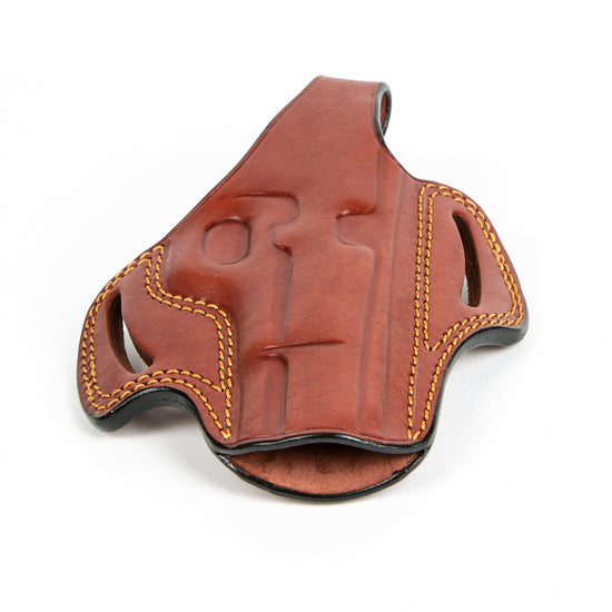 For Ruger P85, P89, P90 OWB Handmade Full Grain Leather Gun Belt Holster