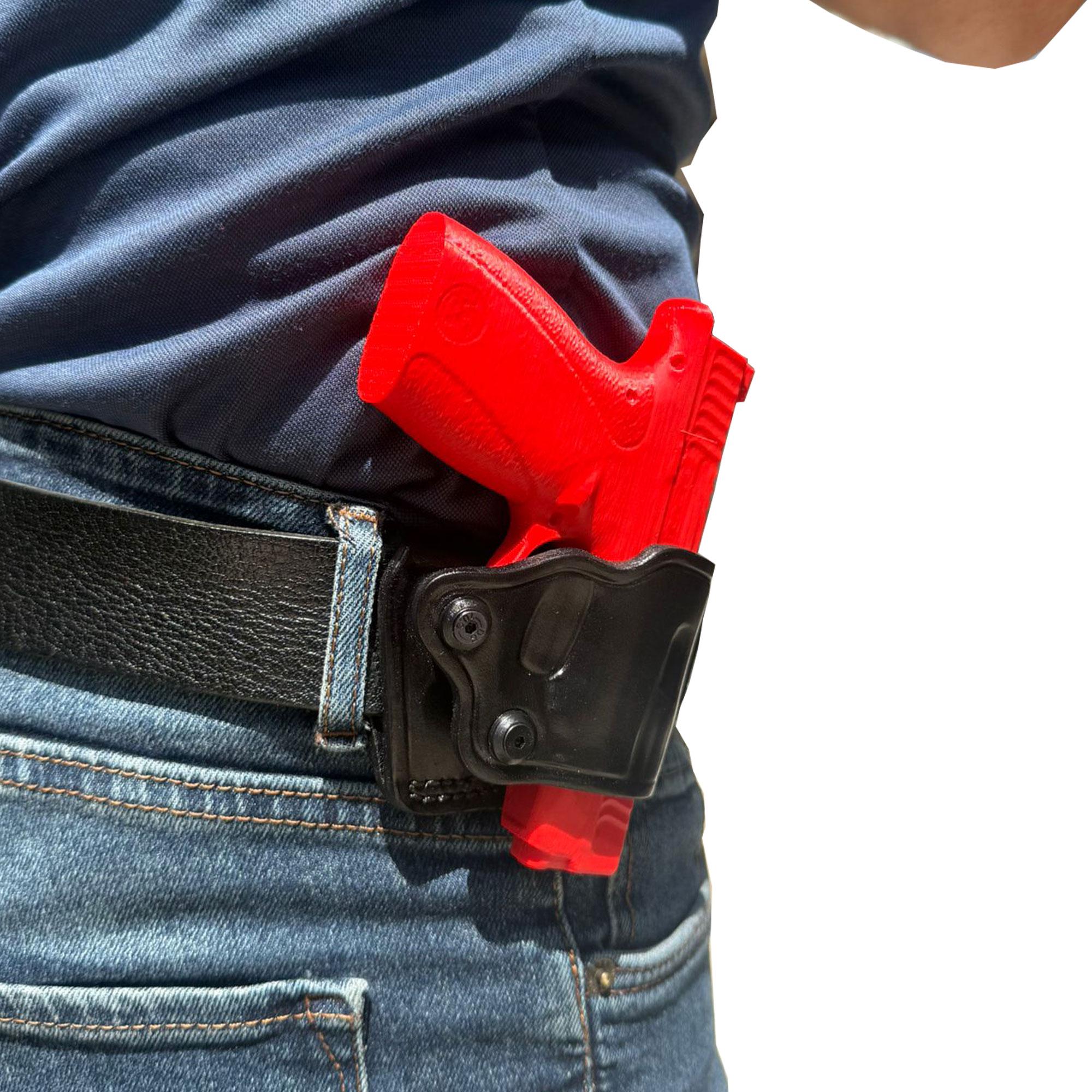 For Smith Wesson Bodyguard 2.0 Carry Comp 380 Auto Owb Yaqui Slide Handmade Belt Leather Gun Holsters