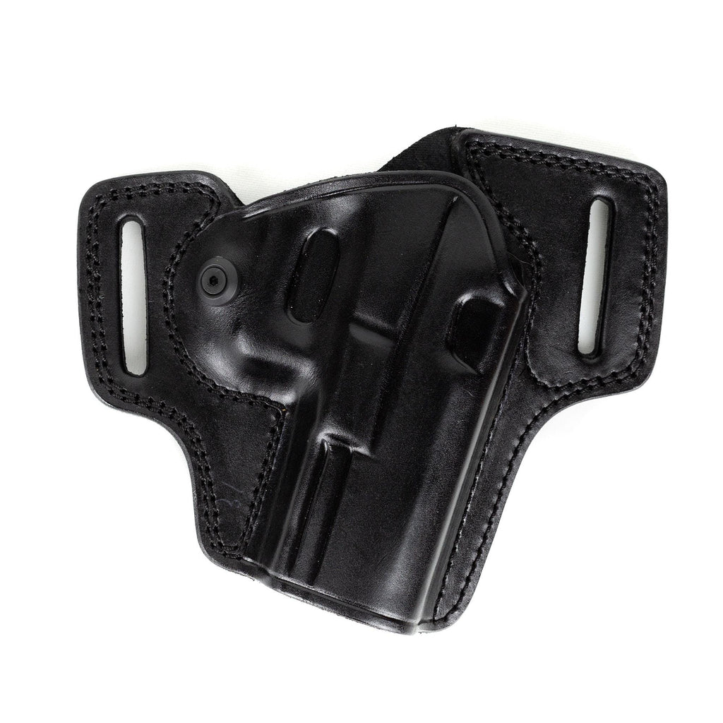 For Glock 18 9mm Luger G18 Reddot (Optical Sight) Combat Master Owb Handmade Full Grain Leather Gun Belt Holster