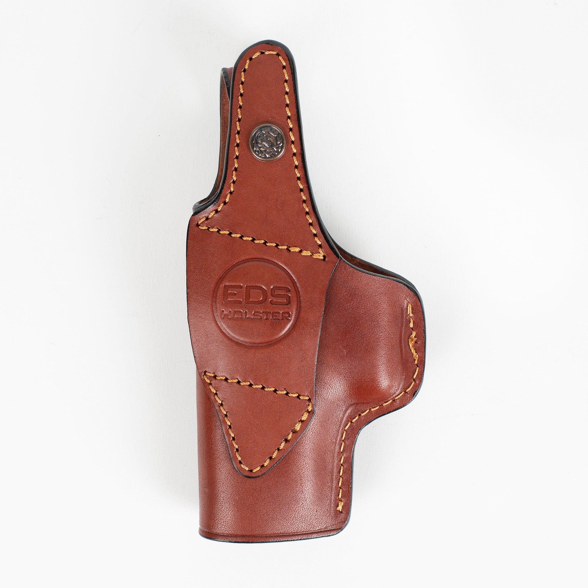 For Glock 42, 43, 43X IWB Concealed Carry Handmade Leather Gun Holster