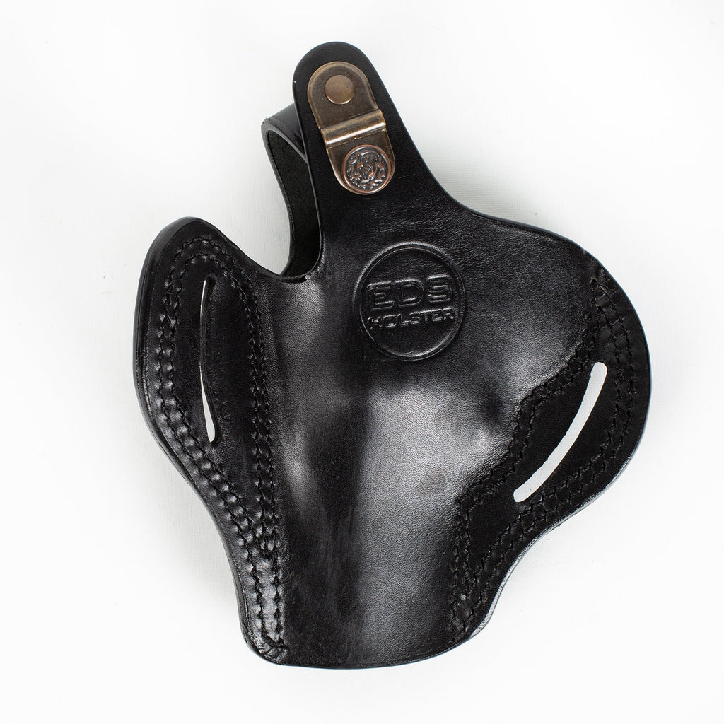 Ruger GP100 357 Magnum 44 Special 3 inch Revolver OWB Handmade Leather Gun Holster