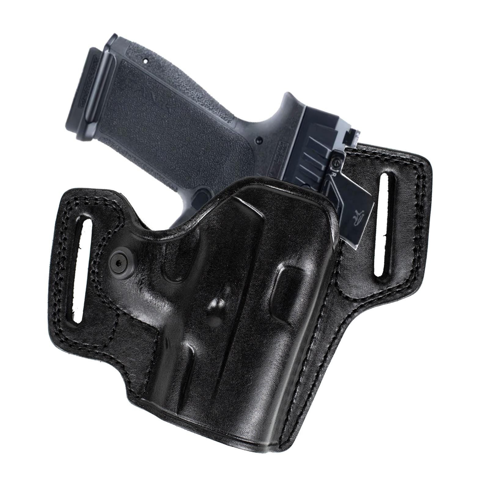 For Smith Wesson Bodyguard 2.0 Carry Comp Reddot 380 Auto (Optical Sight) Combat Master Owb Handmade Leather Gun Holsters