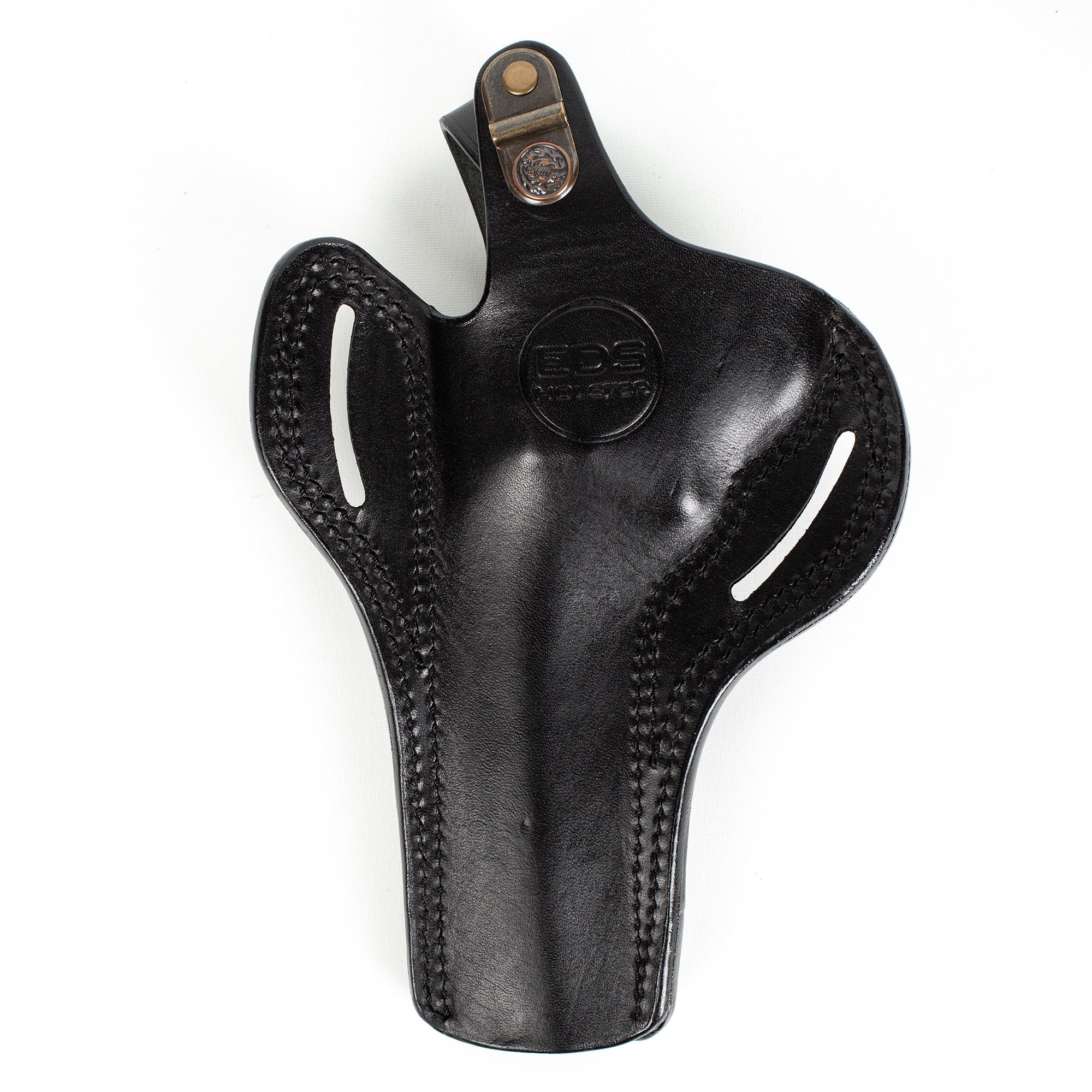 Handmade Leather Revolver Holster: Colt King Cobra, Python 38 Special, 6 inch OWB