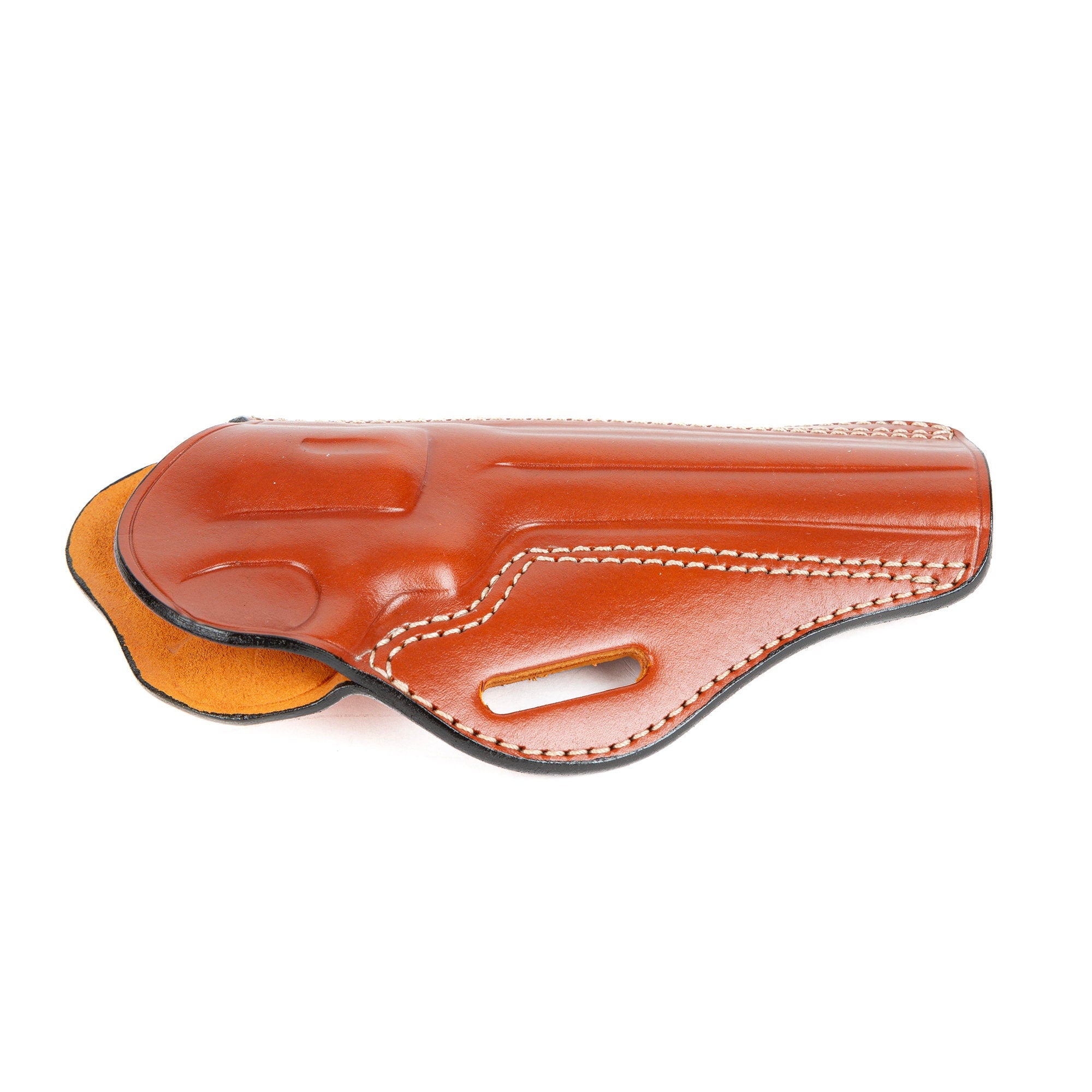 For Smith Wesson Model 686 6 inch Revolver Fast Draw Owb Handmade Leather Gun Holsters