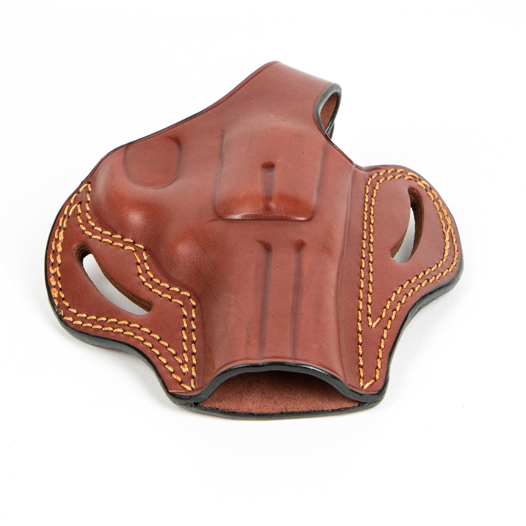 Ruger GP100 357 Magnum 44 Special 3 inch Revolver OWB Handmade Leather Gun Holster