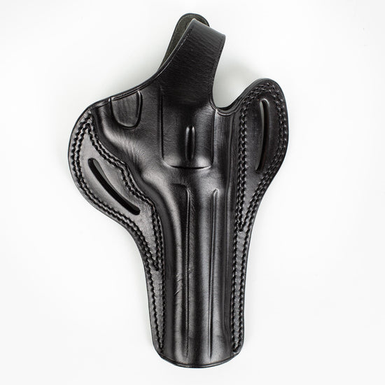 For Ruger GP100 5 inch 357 Magnum 38 Special Revolver Owb Handmade Leather Gun Holsters