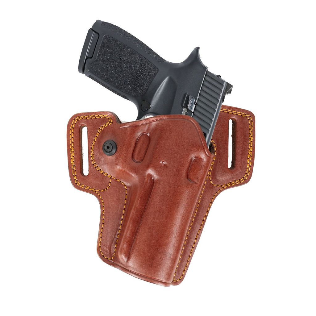 For Sig P250 Full Size Combat Master Owb Handmade Leather Gun Holster