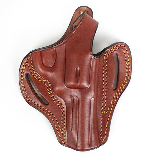 For Taurus 44 4 inch 44 Magnum 6 Shot OWB Revolver Handmade Leather Gun Belt Holsters