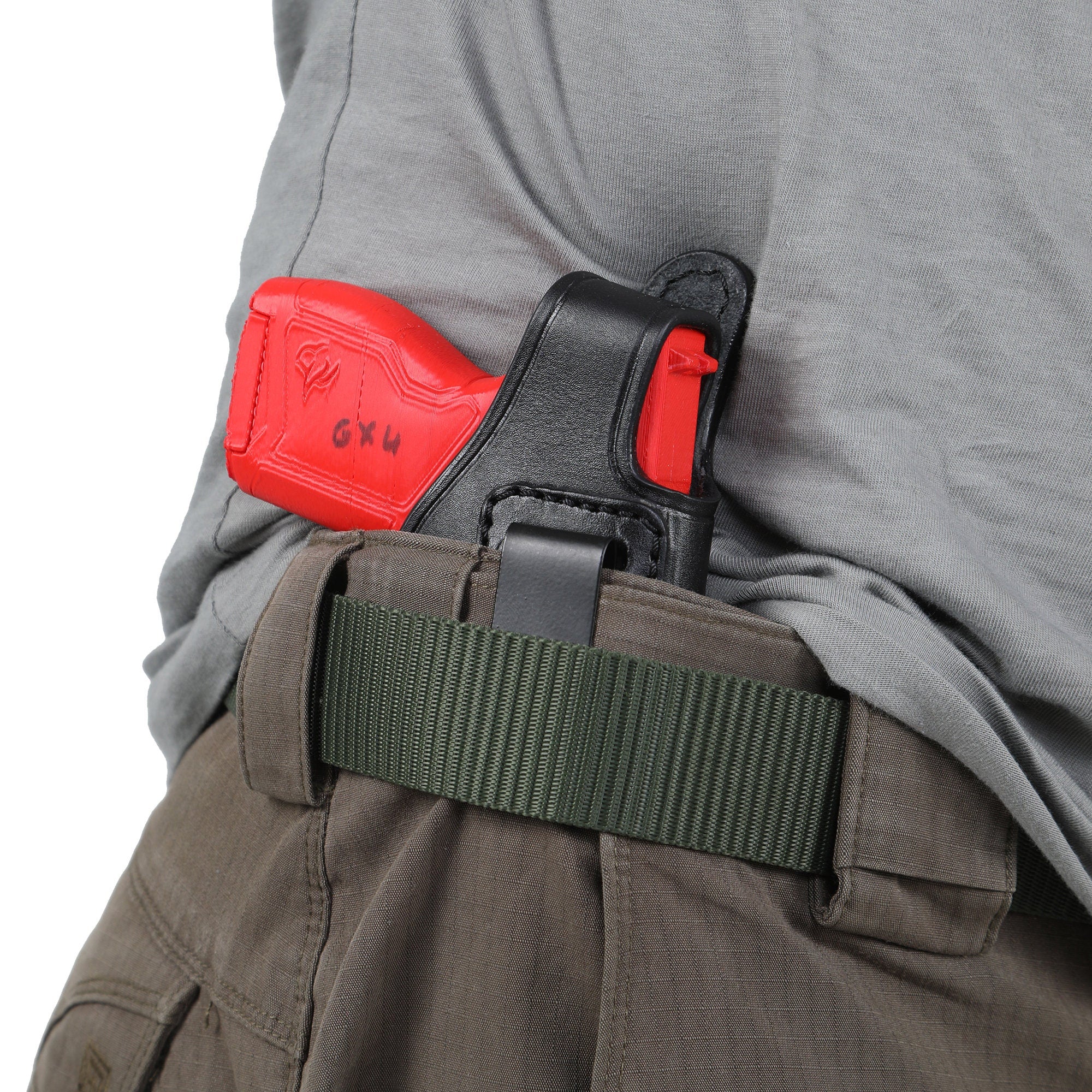 EDS Holster For Hellcat Micro Compact 9mm IWB Handmade Leather Gun Holsters