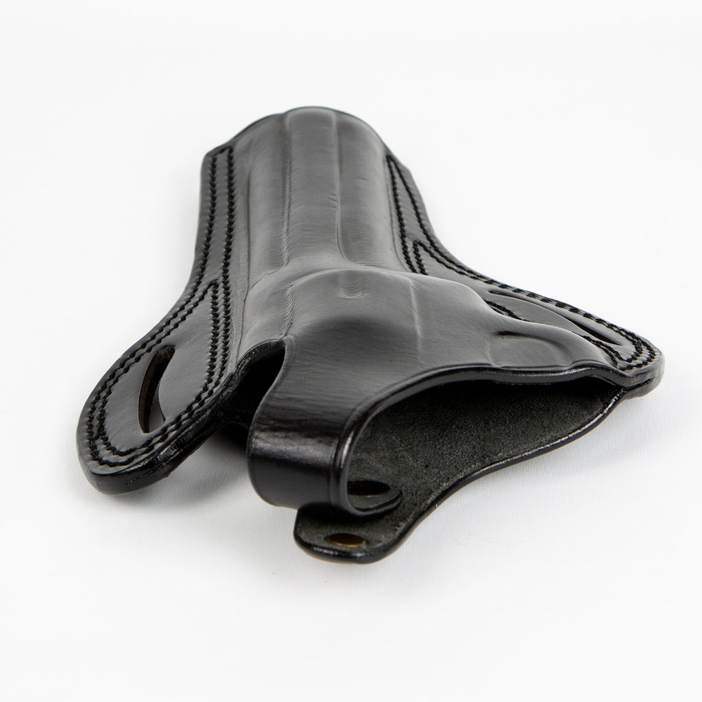Handmade Leather Revolver Holster: Colt King Cobra, Python 38 Special, 6 inch OWB