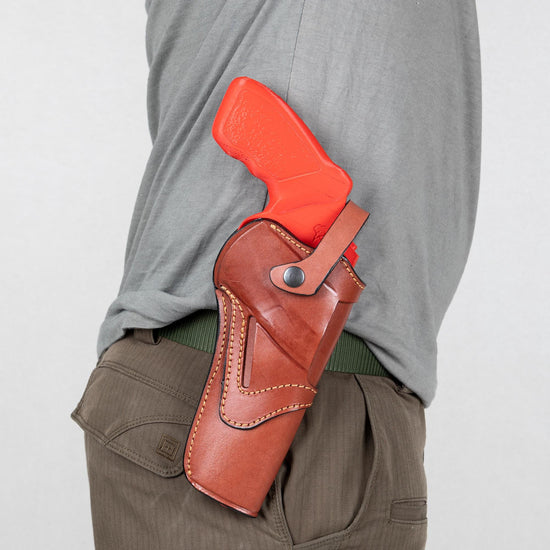 For Colt Peacemaker 1873 Single Action 6 inch Revolver Owb ( For Right Hand and Left Hand) Handmade Leather Gun Holster