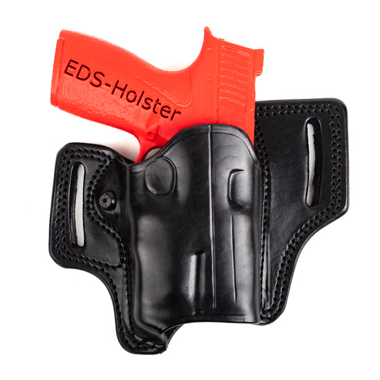 Combat Master Leather OWB Holster for Smith & Wesson M&P Shield X with Streamlight TLR-7 / TLR-7A