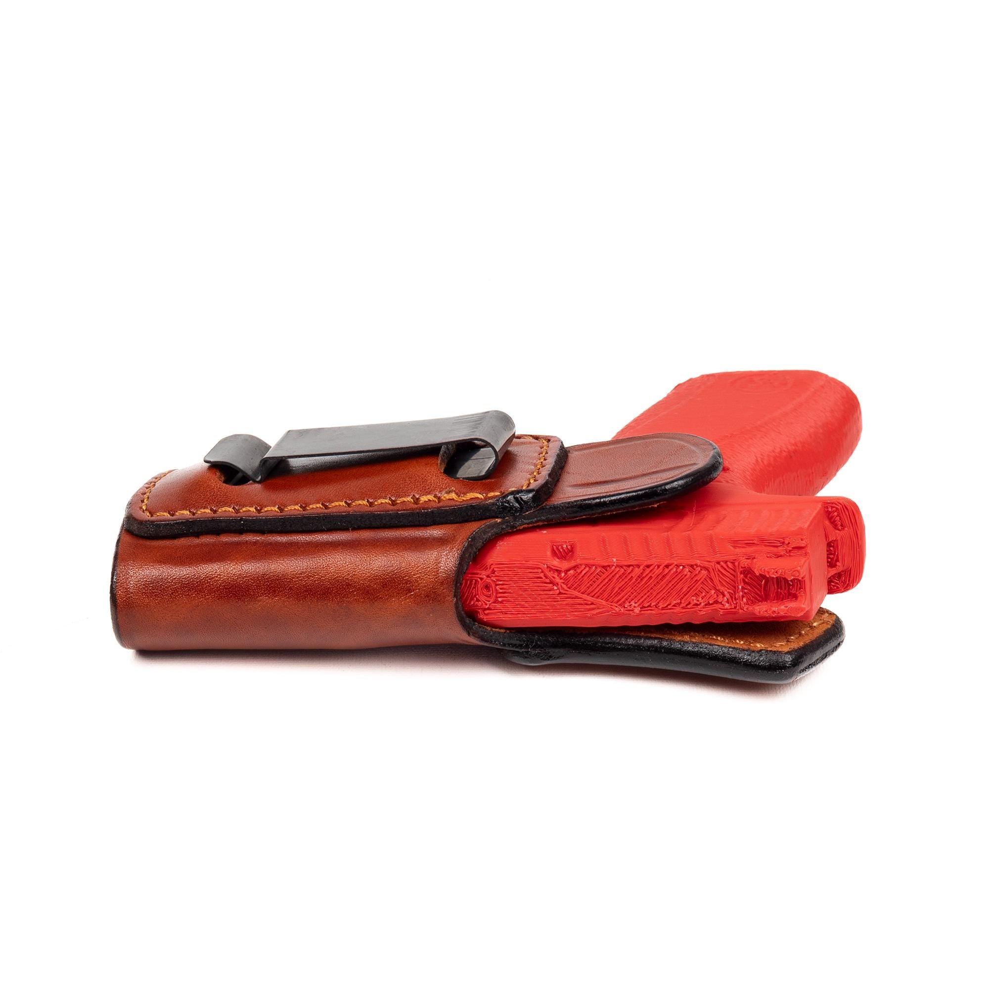 For Smith Wesson Bodyguard 2.0 Carry Comp 380 Auto Iwb Handmade Leather Gun Belt Holster Full Grain