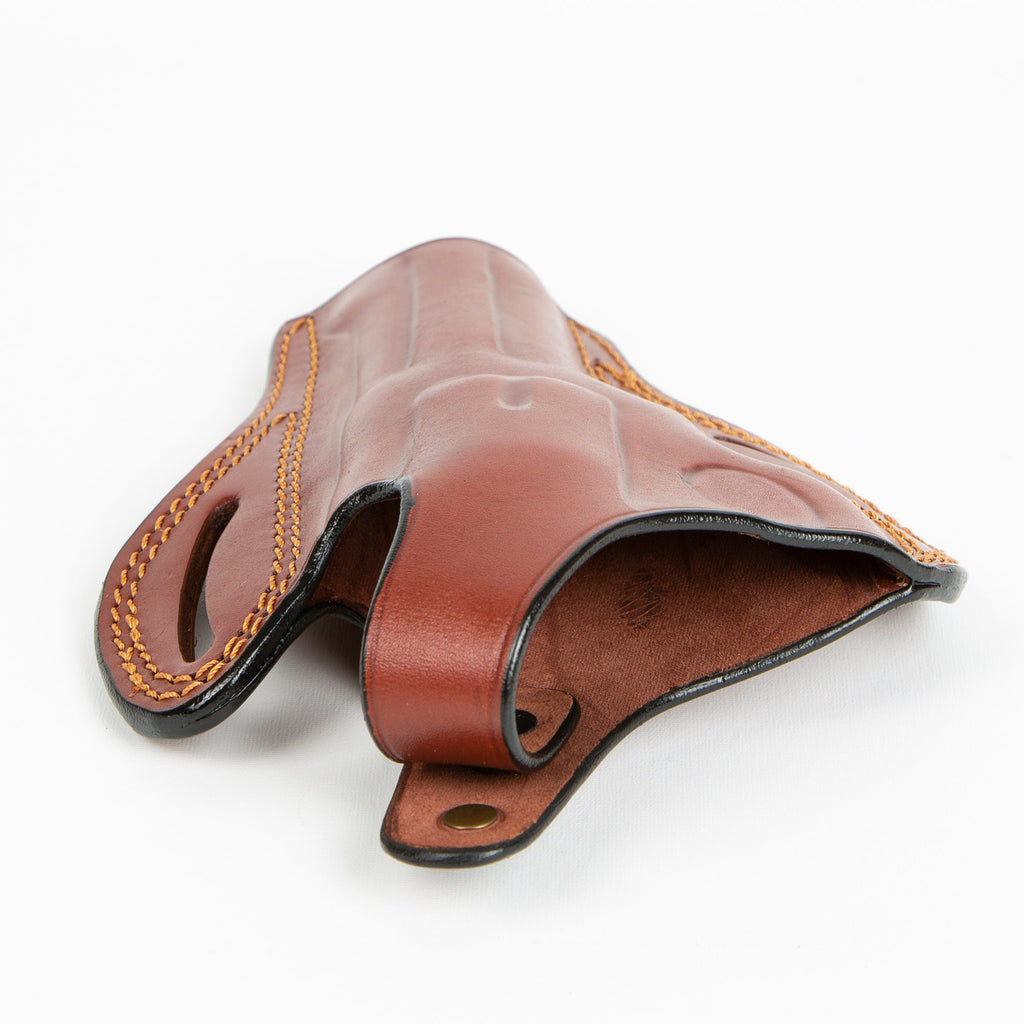 Ruger GP100 357 Magnum 44 Special 4 inch OWB Handmade Leather Gun Holster