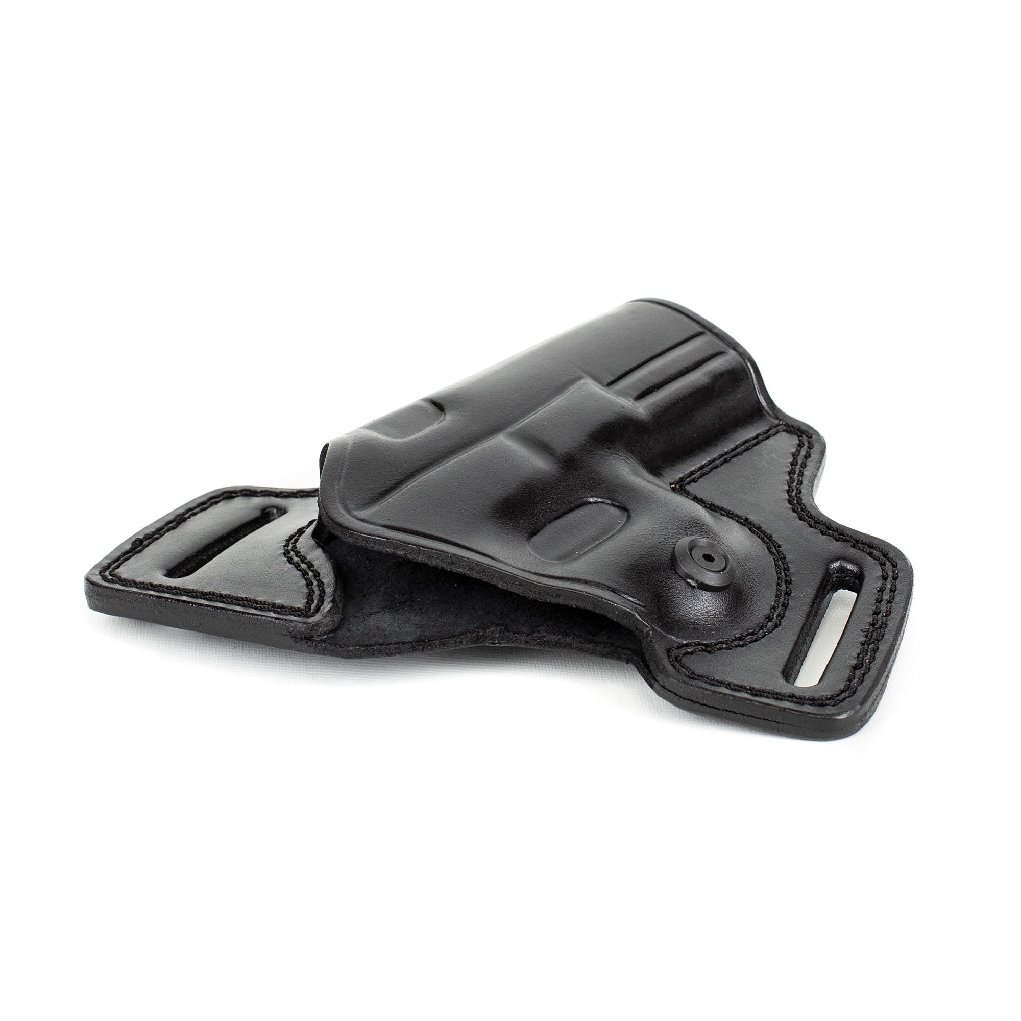 For Glock 19X 9mm G19X Reddot (Optical Sight) Combat Master Owb Handmade Full Grain Leather Gun Belt Holster