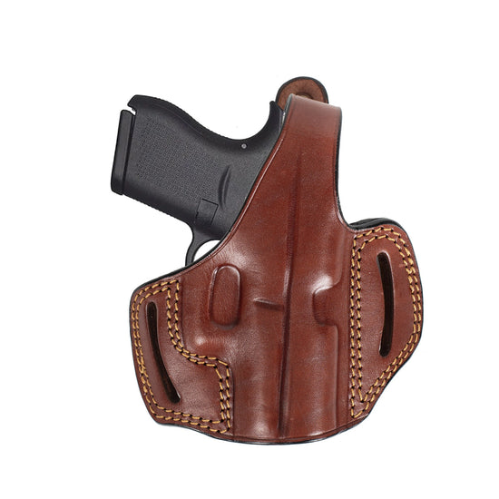 For Glock 43 G43 9mm Owb Leather Gun Holsters