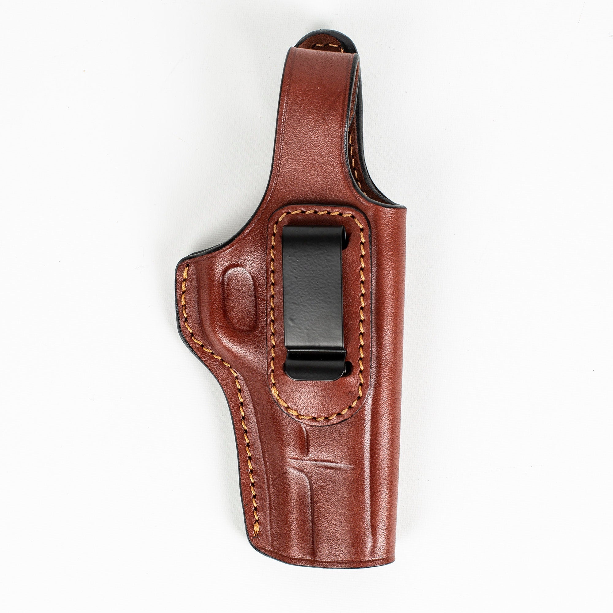 For Browning Hi Power IWB Concealed Carry Handmade Leather Gun Holster