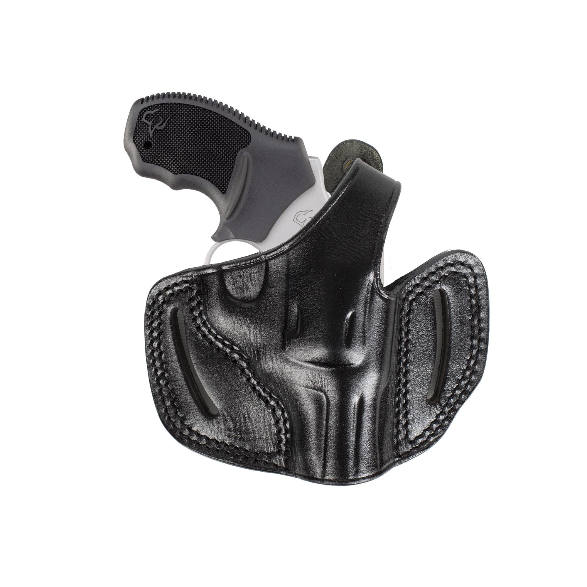 For Taurus 942 2 inch 22 Wmr 8 Shot OWB Revolver Handmade Leather Gun Belt Holsters