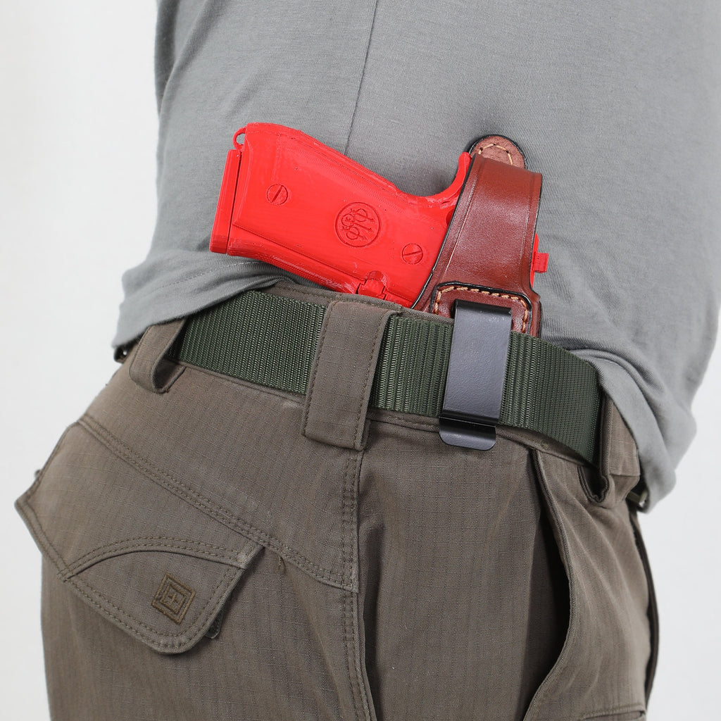 EDS Holster For Beretta M9A1 9mm IWB Handmade Leather Gun Holsters