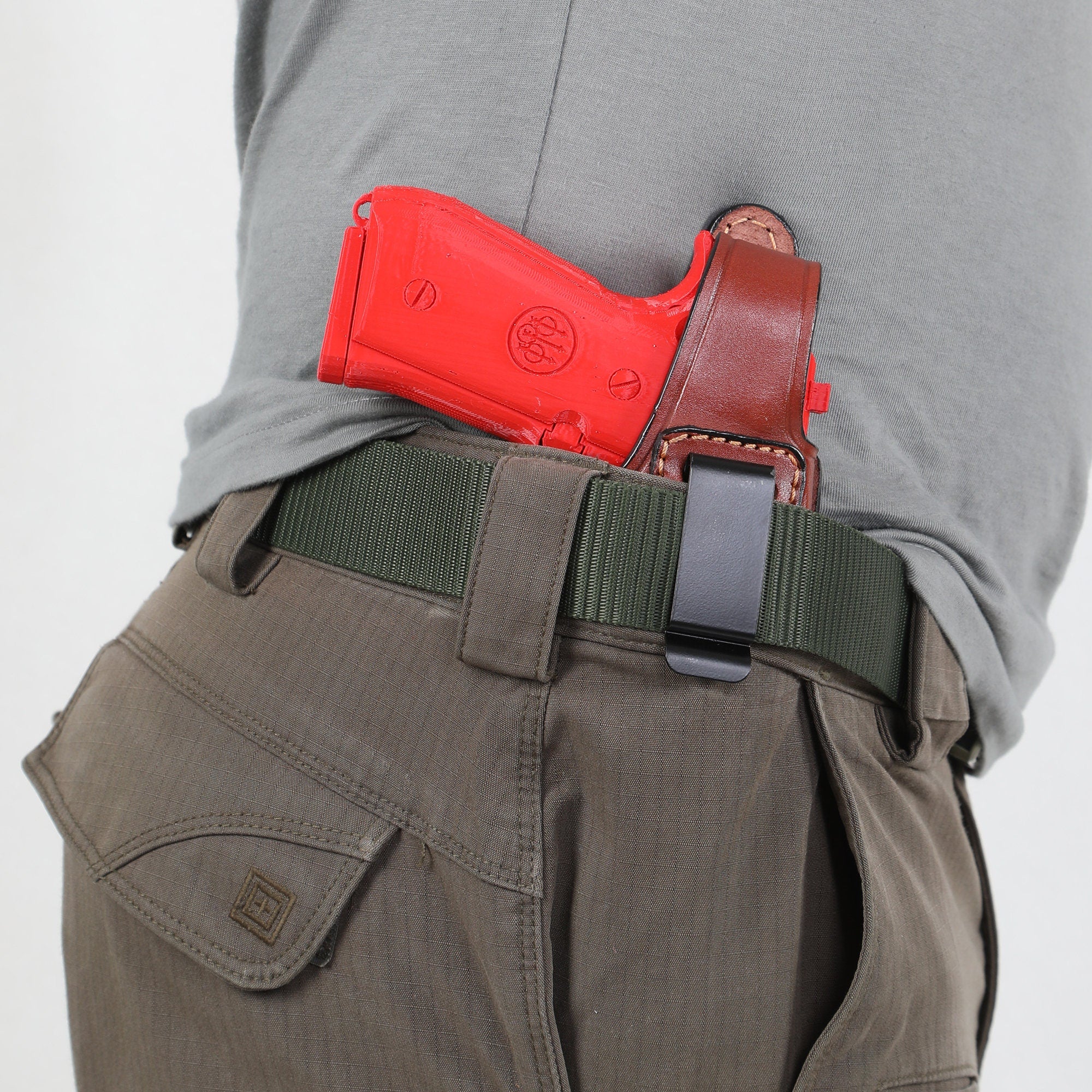 EDS Holster For Beretta M9A1 9mm IWB Handmade Leather Gun Holsters