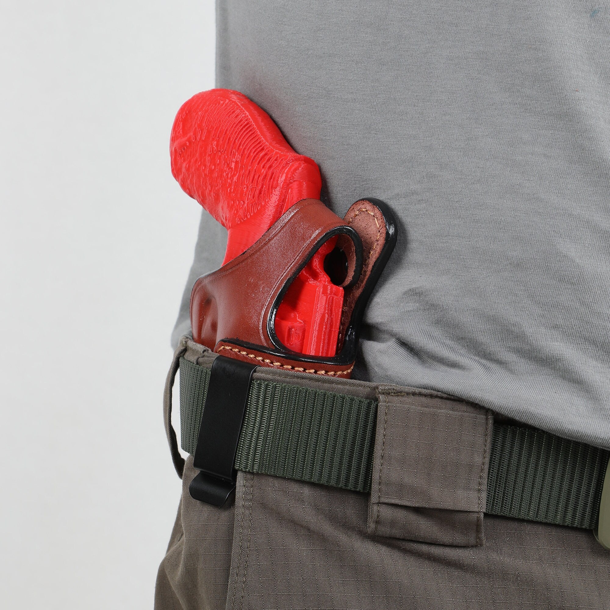 EDS Holster For Taurus Judge 3 inch 45 Colt / 410 Revolver Iwb Handmade Leather Gun Holsters