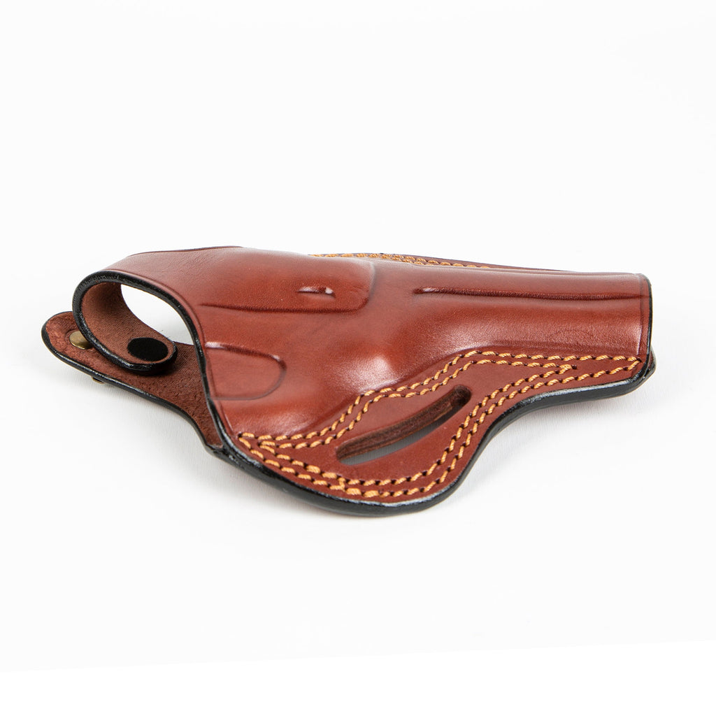 Handmade Leather OWB Holster: Colt King Cobra/Python 357 Magnum 4 inch Revolver