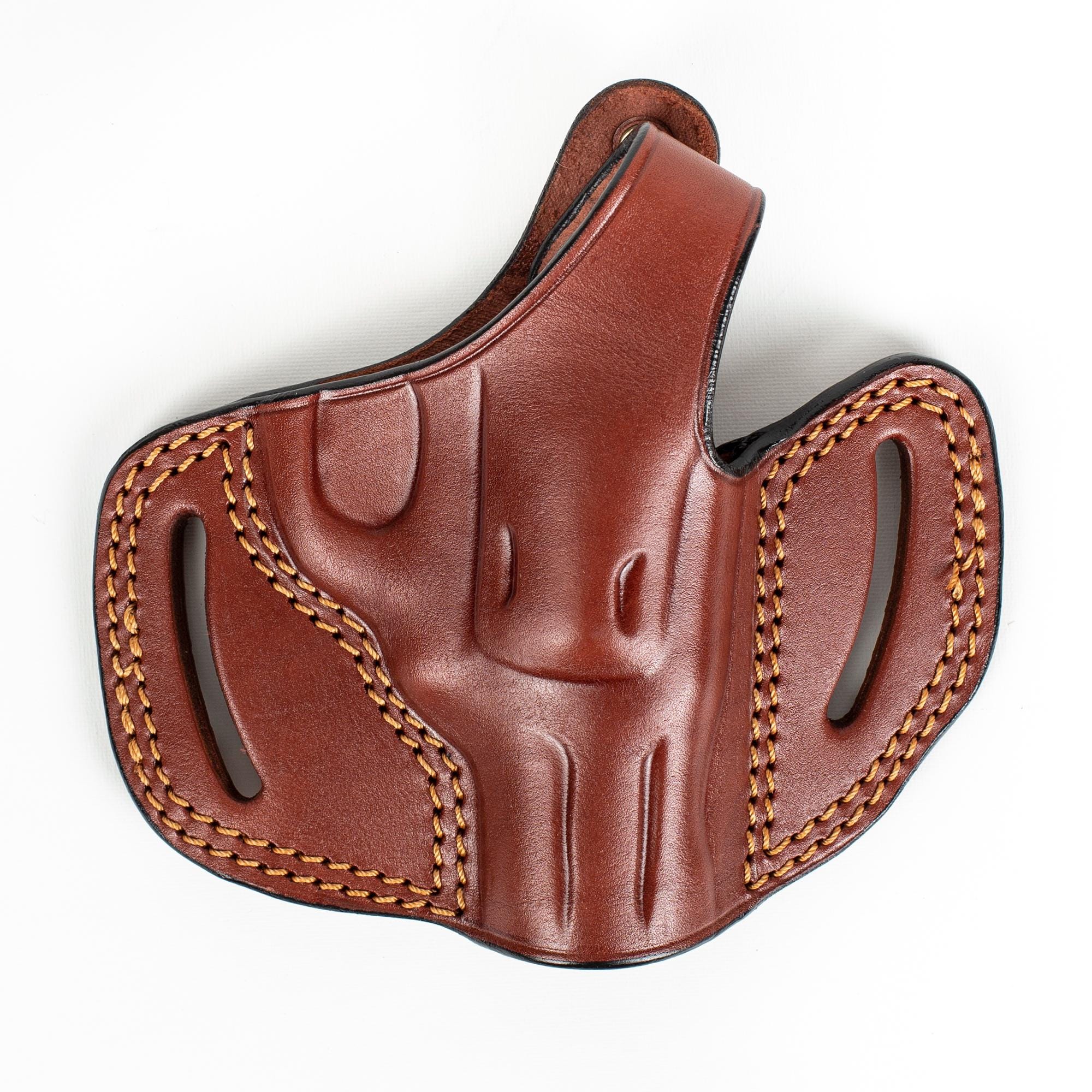 For Taurus 605 2 inch 357 Mag OWB Revolver Handmade Leather Gun Belt Holsters