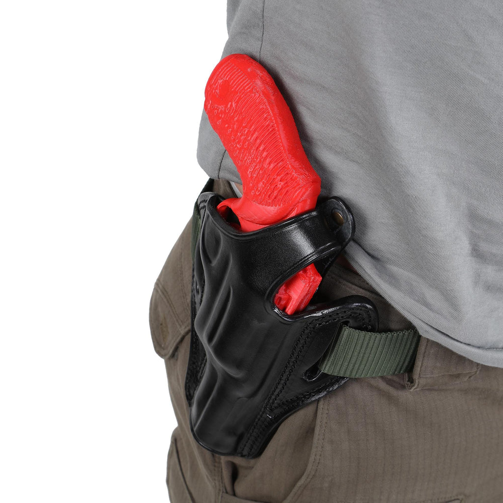 For Smith Wesson Model 10 5 inch Revolver Owb Handmade Leather Gun Holsters