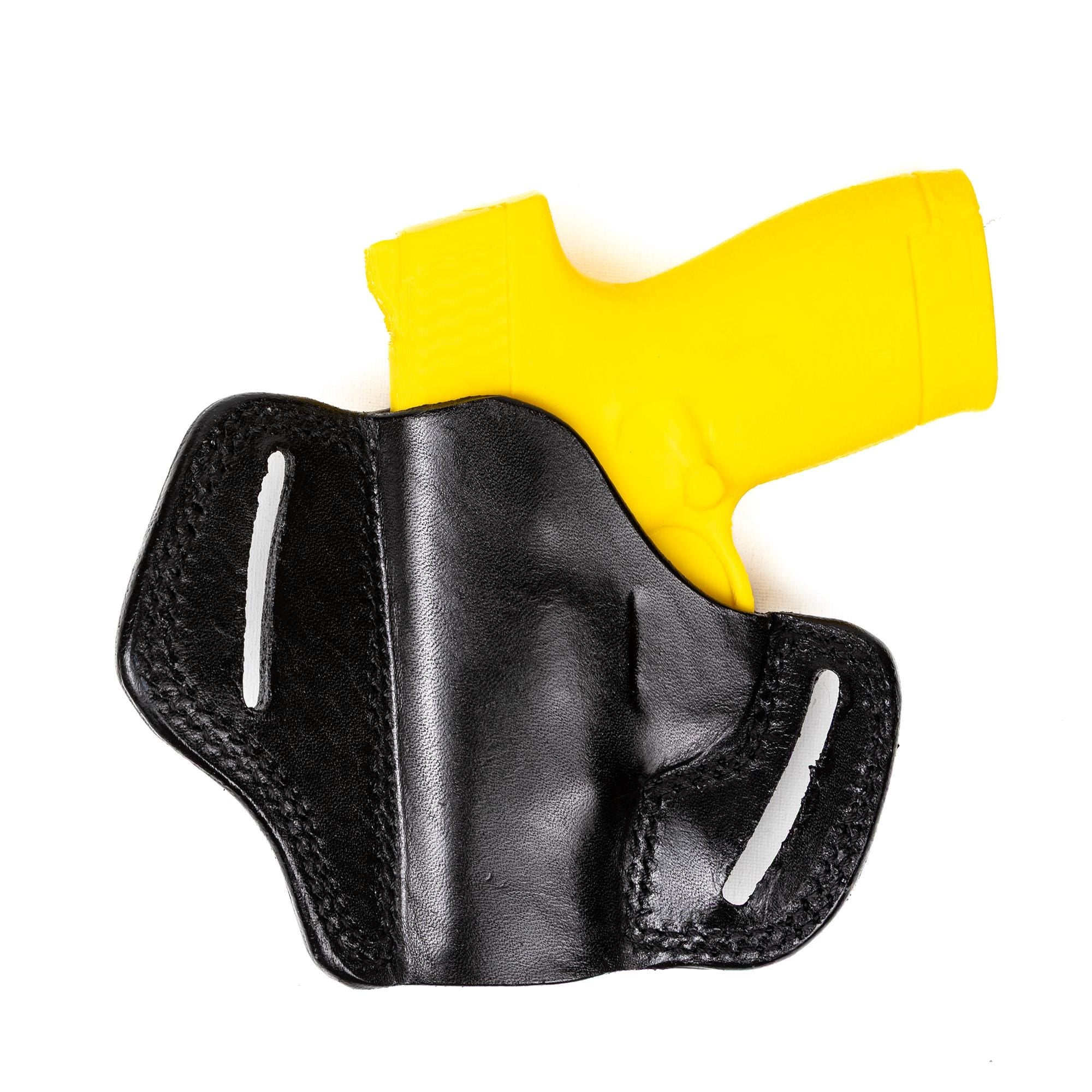 For Smith Wesson M&P 9 Shield Plus Basket Weave Design Owb Handmade Full Grain Leather Gun Belt Holster