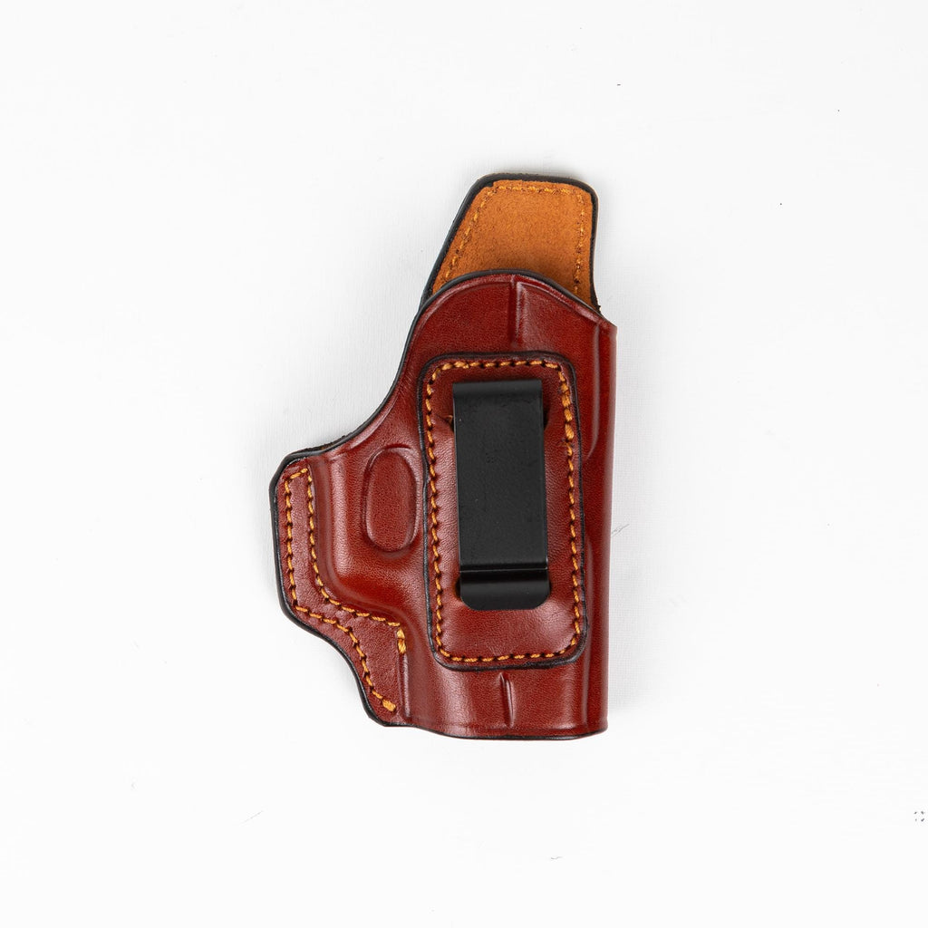 For Glock 42, 43, 43X Fast Shooting IWB Handmade Leather Gun Holsters