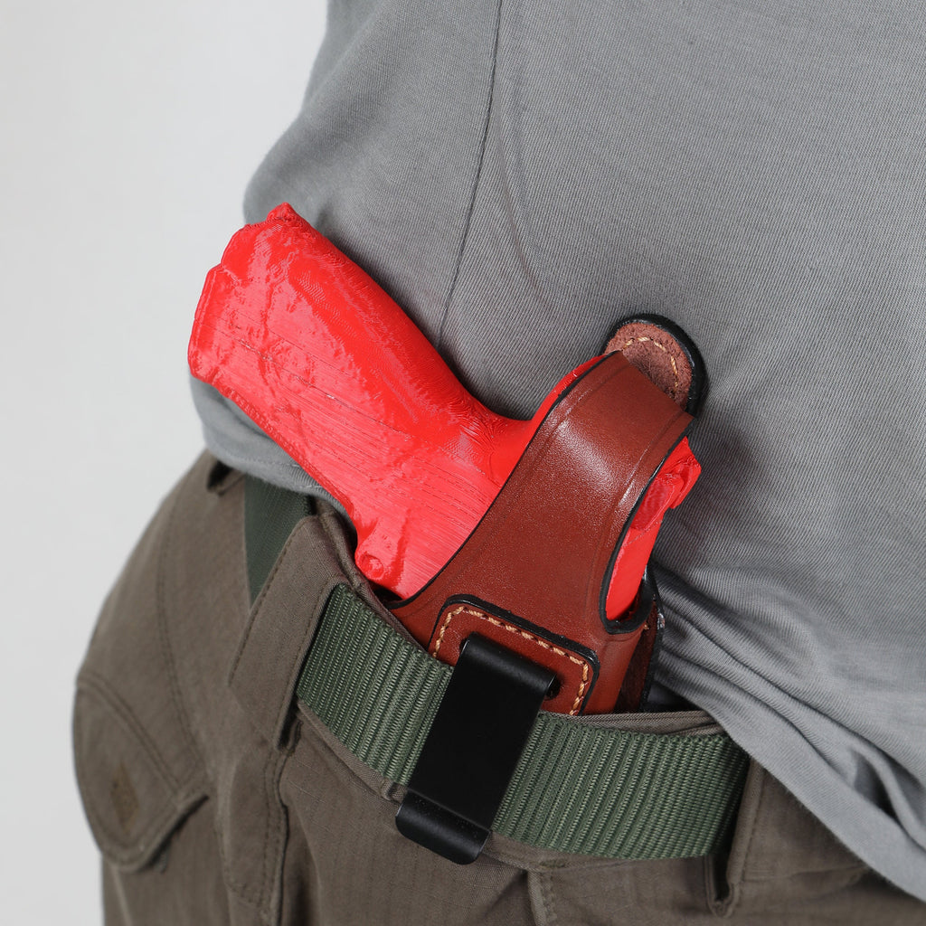 EDS Holster For Beretta APX Centurion 9mm 40SW IWB Handmade Leather Gun Holsters