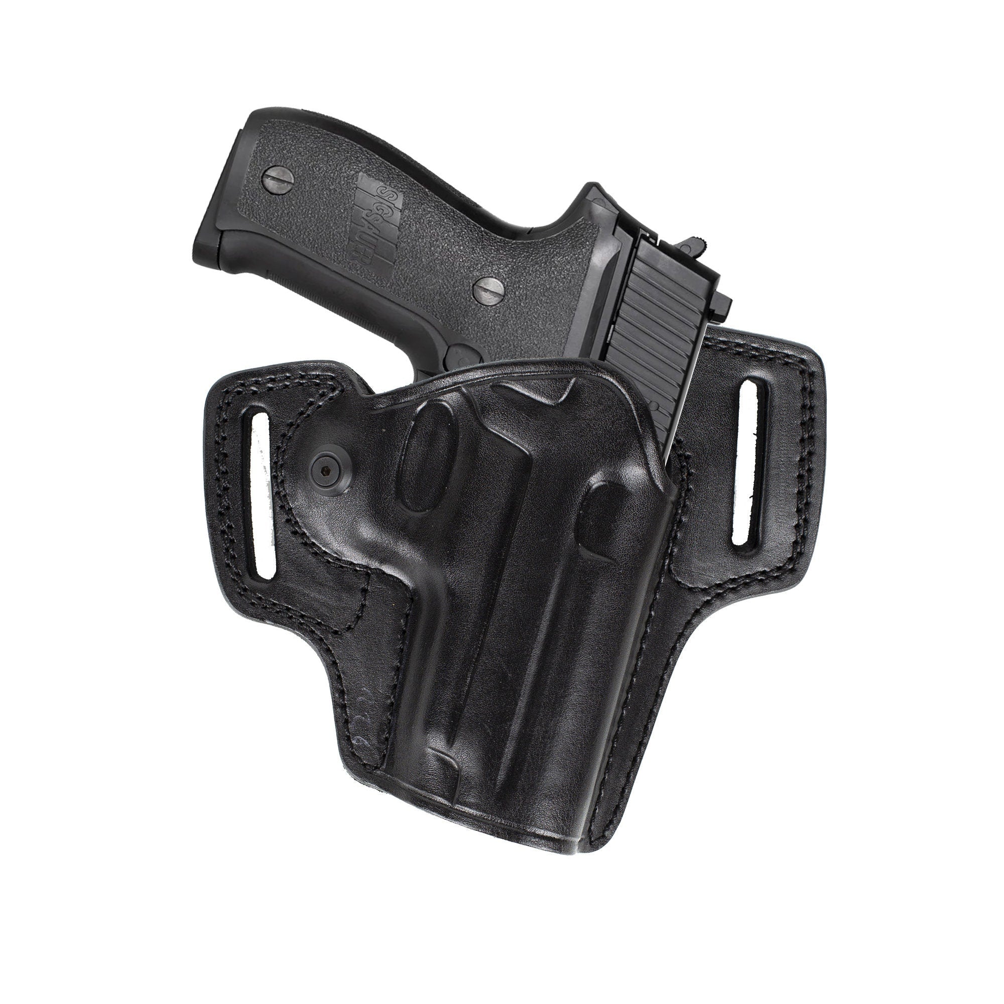 For Sig P226 Combat Master Owb Handmade Leather Gun Holster