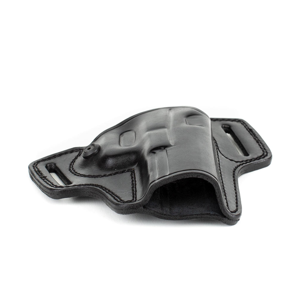 For Glock 18 9mm Luger G18 Reddot (Optical Sight) Combat Master Owb Handmade Full Grain Leather Gun Belt Holster