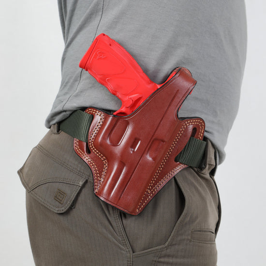 EDS Holster For Taurus TS9 Full Size Owb Handmade Leather Gun Holsters