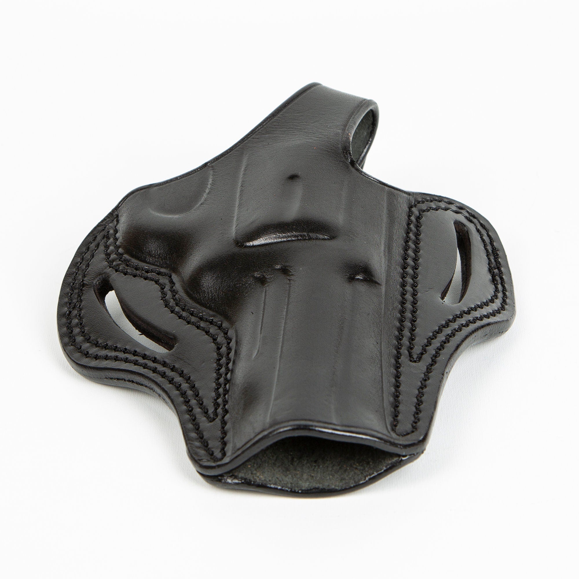 For Smith and Wesson 357 Magnum / 38 Special 4 inch Revolver OWB Handmade Leather Gun Holster