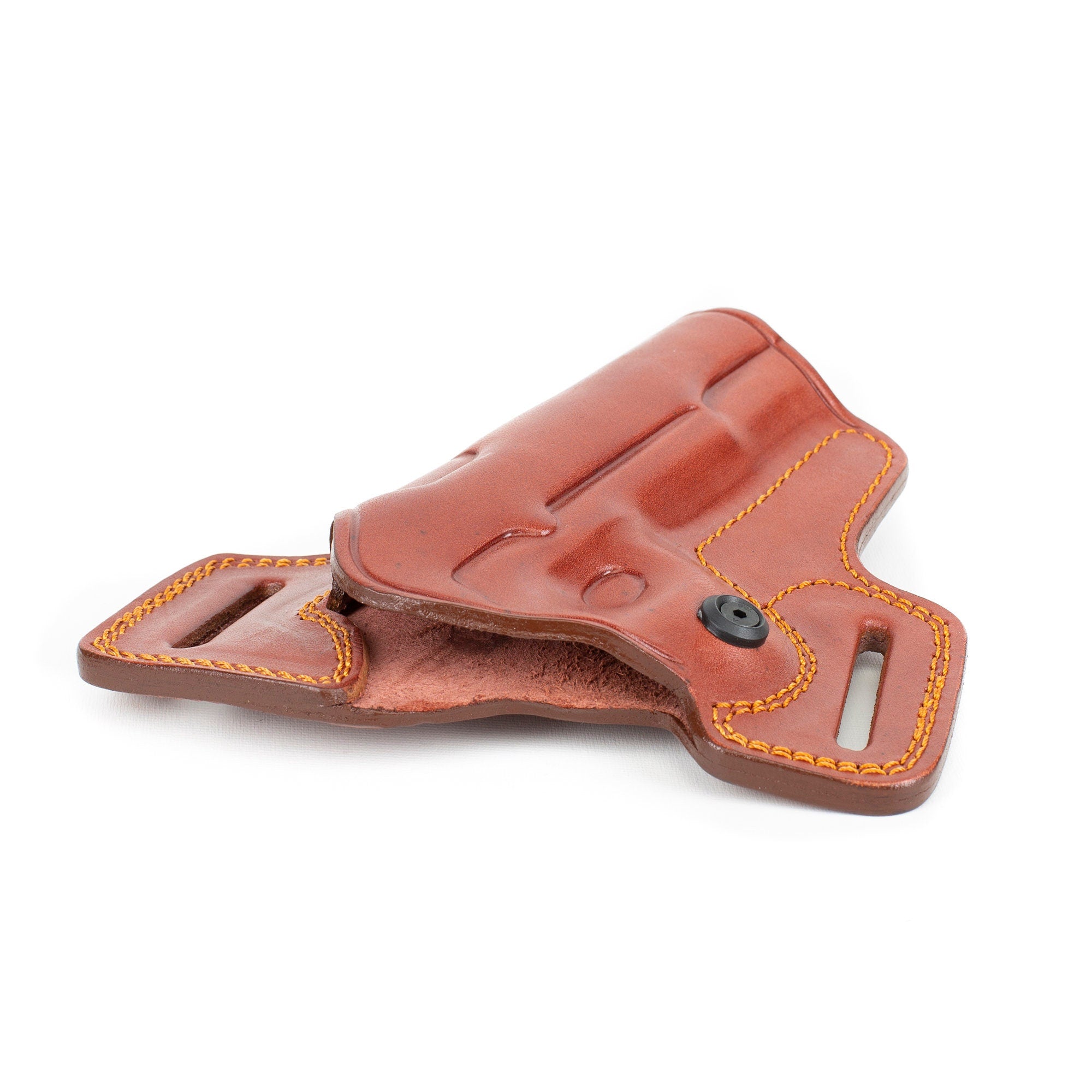 Colt Government 1911 5 inch 45 Acp Combat Master Owb Handmade Leather Gun Holster