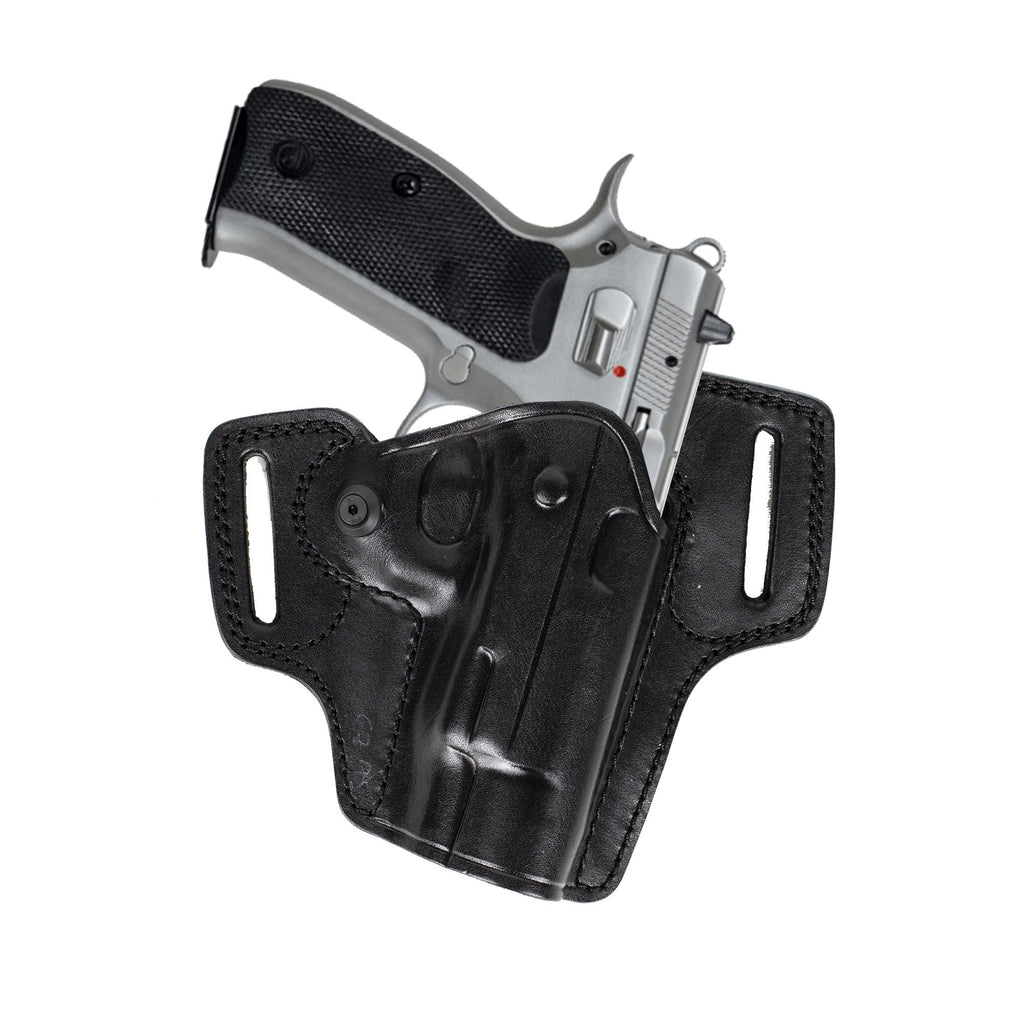 For CZ 75, 75B Combat Master Owb Handmade Leather Gun Holster