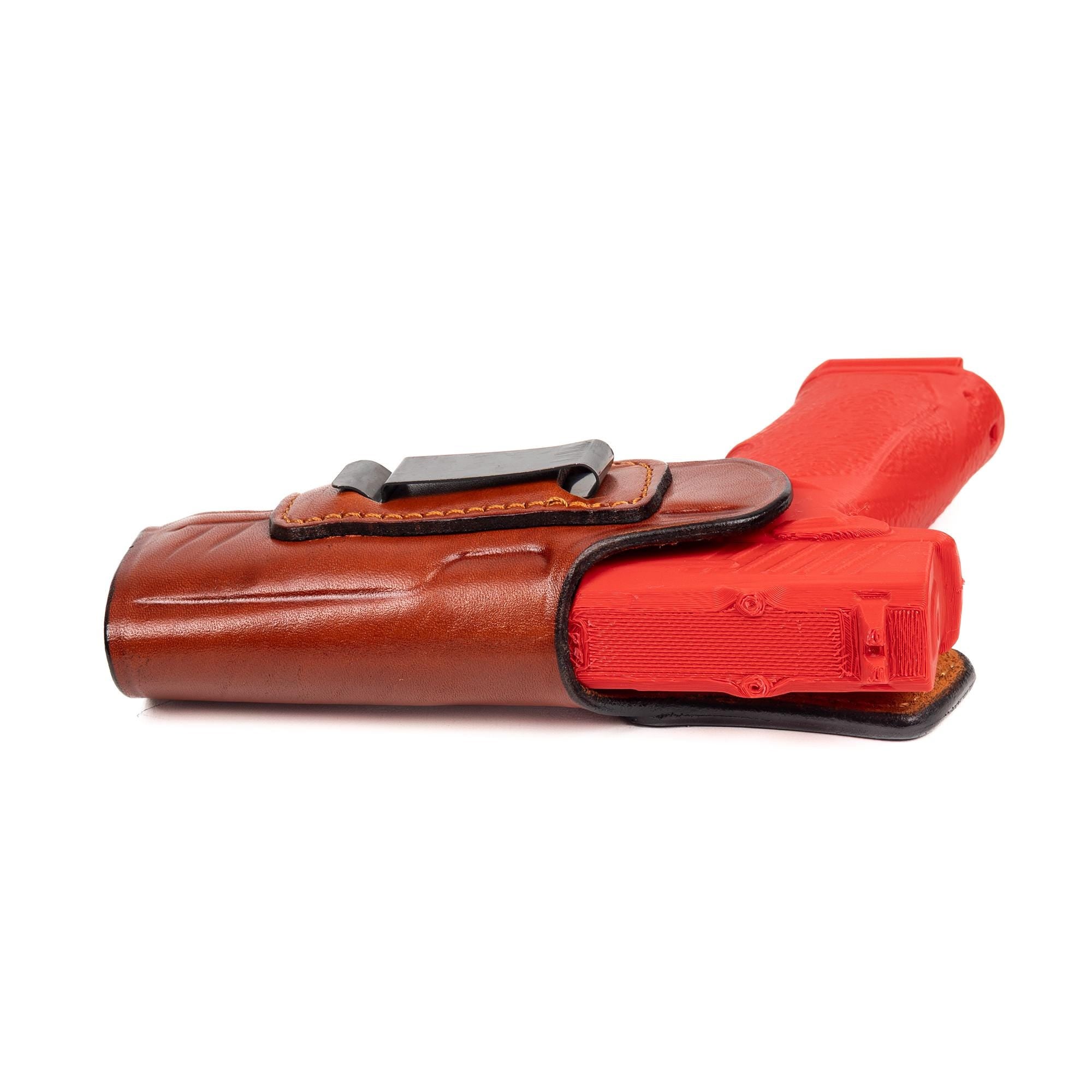 Tisas PX-9 Leather IWB Holster, Handmade Full Grain Leather Concealed Carry Holster, EDS Holster – Inside Waistband Clip On, Custom Fit