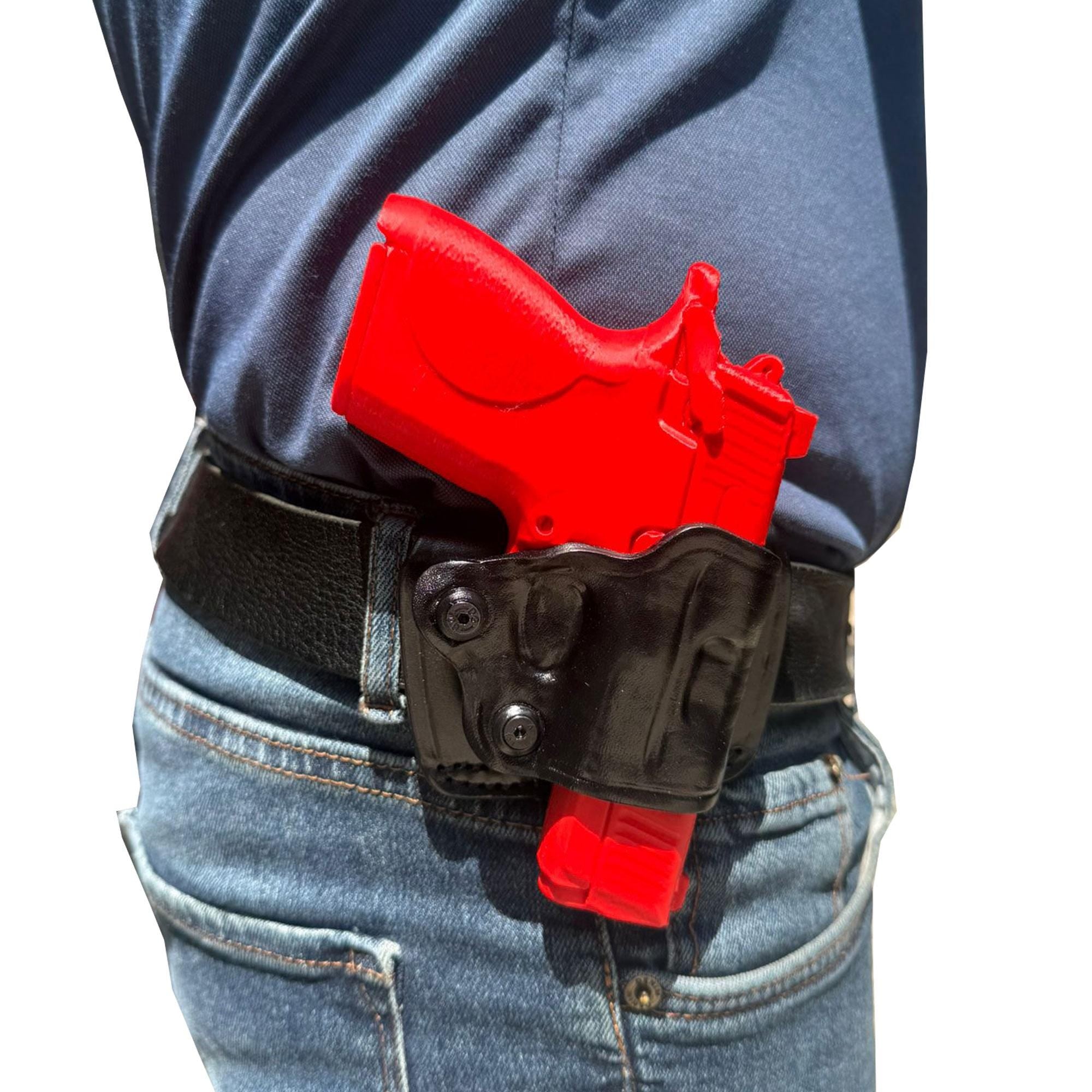 For Smith Wesson CSX 3.1 inch Owb Yaqui Slide Handmade Belt Leather Gun Holsters