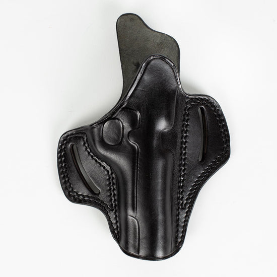 For Colt 1911 5 inch Rail Sweat Guard OWB Fast Draw Handmade Leather Gun Holster